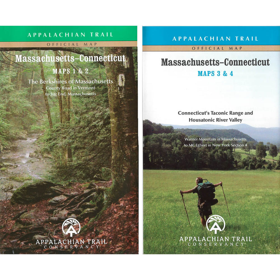 AT Trail Guide Book and Maps: MA / CT