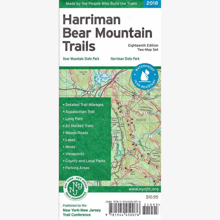 Harriman-Bear Mountain Trails Map Set