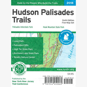 Hudson Palisades Trails Map