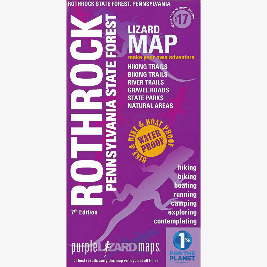 Rothrock State Forest Trail Map